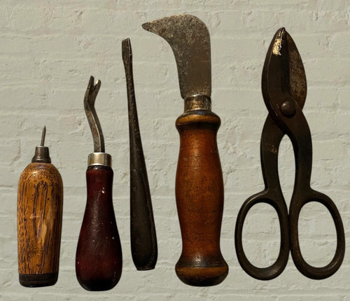 Lot old woodworking tools - of,