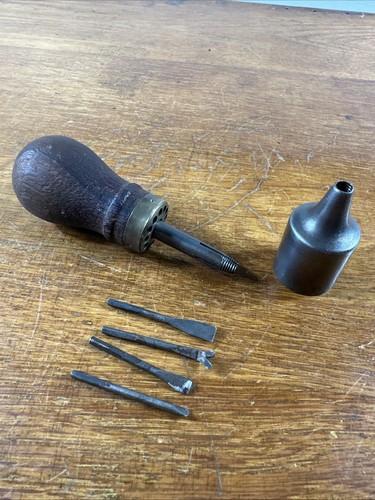 Old rosewood handle - old,